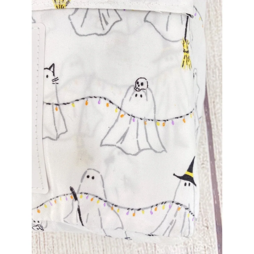 London Kaye Ghost Sheet Set Twin White Halloween Microfiber Halloween Witch